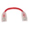 Add-On 6IN RJ-45 MALE TO RJ-45 MALE CAT6 STRAIGHT RED SLIM UTP COPPER PVC PAT ADD-0-5FSLCAT6-RD - alternate 3